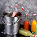 YEBODA 8Oz Swing Top Bottles - Glass Beer Bottle with Airtight Rubber Seal Flip Caps for Home Brewing Kombucha, Beverages, Oil, Vinegar, Water,