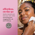 Burt'S Bees Rose Water Face Wipes, for All Skin Types, Hydrating Micellar Makeup Remover & Facial Cleansing Towelettes, 30 Ct (3-Pack)