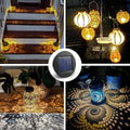 Replacement Solar Light Parts, 2 Pack Solar Lights Replacement Top 3.15In, 8 Lumens LED Solar Panel Lantern Lid Lights, Outdoor Lantern Solar