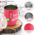 Gifts for Mom - Tea Lovers Gift Basket, Set Includes Temperature Retention Cup 12 Special Blend Teabags & Honey Presented in Beautiful Gift Bag