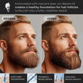 Beard Oil for Men - Hypoallergenic Natural Ingredients for Sensitive Skin, Nut Free Mustache Growth Conditioners, Natural Solution Conditioner to