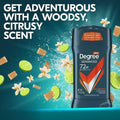 Degree Men Motionsense Antiperspirant Deodorant Adventure 2.7 Oz (Pack of 8)