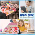 For Amazon Kindle Fire HD 10/10 plus Tablet Case 13Th/11Th Generation for Women Girls Folio Cover Cute Fashion Design Kawaii Unique Quotes Pretty