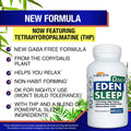 Eden Daily Sleep [New GABA Free Formula] â Fall Asleep Faster, Relax Your Muscles, Promote Deep and Restful Sleep (60 Vegan Capsules)