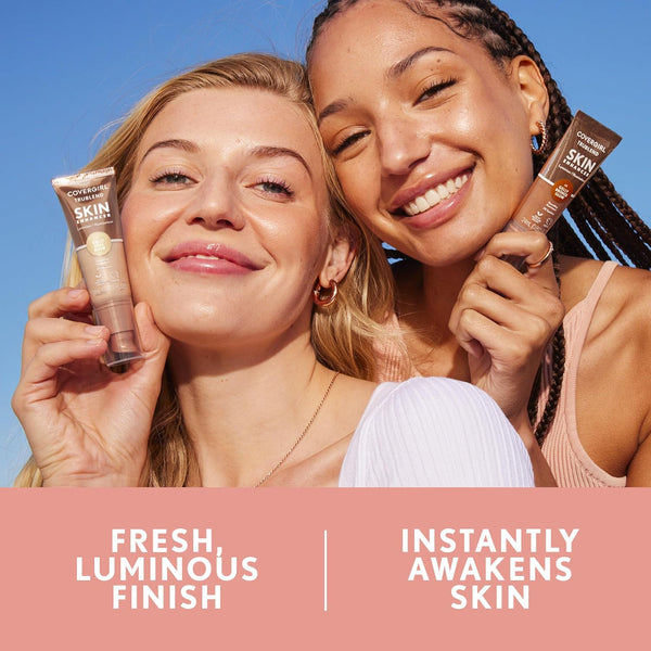 Covergirl Trublend Skin Enhancer, Opal Glow, Luminizer, Healthy-Looking Glow, Flexible Coverage, Clean & Vegan, Water-Based Formula, for All Skin
