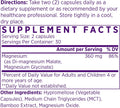 NAOMI Mighty Mg Magnesium Glycinate & Malate Complex 360Mg, High Absorption Formula, Elemental Magnesium Supports Heart Health, Strong Bones,