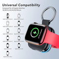HUOTO Portable Charger for Apple Watch,Wireless Magnetic Iwatch Charger 1200Mah Power Bank Travel Keychain Accessories Smart Chargers for Apple