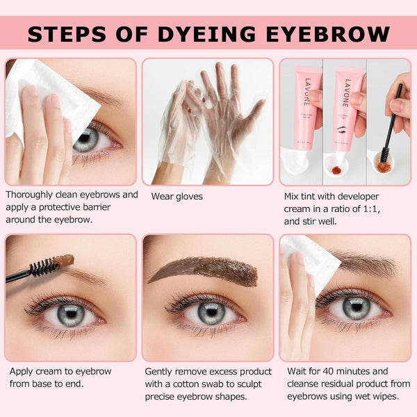 Eyebrow Pen,2-In-1 Waterproof Eyebrow Pencil with 4 Tip Microblading Brow Pen and Ultra-Precise Brow Pencil,With Dual-Ended Eyebrow Brush,Eyebrow