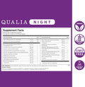 NEUROHACKER COLLECTIVE Qualia Night Sleep Aid | Non-Habit Forming | Science-Backed Supplement for Deep Refreshing Sleep | Melatonin-Free, Vegan,