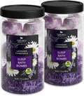 Nature'S Beauty Lavender Chamomile Sleep Bath Bomb Gift Set Multi-Pack- Luxury Fizzy Relax Spa Bomb W/Vanilla + Citrus Scent Made with Coconut Oil