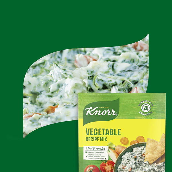 Knorr Soup Mix and Recipe Mix for Soups, Sauces and Simple Meals Vegetable No Artificial Flavors 1.4 Oz, Pack of 12