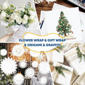 White Wrapping Paper Craft Paper Kraft Paper Roll 15" X 450", Bulletin Board Paper, Arts & Crafts, Gift Wrapping Packing Painting Drawing Paint