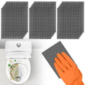 Cleaning Screen, 5.5X4 Inch Upgraded Toilet Cleaner Hard Water 15PCS Toilet Ring Remover Abrasive Grit Mesh Pads for Bowls Griddle Household Stain