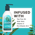 JASON Tea Tree Purifying Body Wash, for a Gentle Feeling Clean, 30 Fluid Ounces