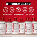 THAYERS Alcohol-Free Rose Petal Witch Hazel Facial Toner for Glowing Skin, Soothing, Hydrating, Refreshing Toner for All Skin Types, 12Oz