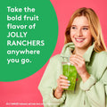 Jolly Rancher Singles to Go Powdered Drink Mix, Green Apple, 72 Total Servings, Sugar-Free Drink Powder, Just Add Water, 0.62 Ounce (Pack of 12)