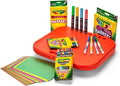 Crayola Create 'N Carry Art Set (75Pcs), 2-In-1 Lap Desk & Carrying Case, Art Kit for Kids Crafts, Drawing & Coloring Supplies, Easter Gifts for Kids