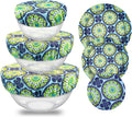 Wegreeco Reusable Bowl Covers - Set of 3,Funky Flower