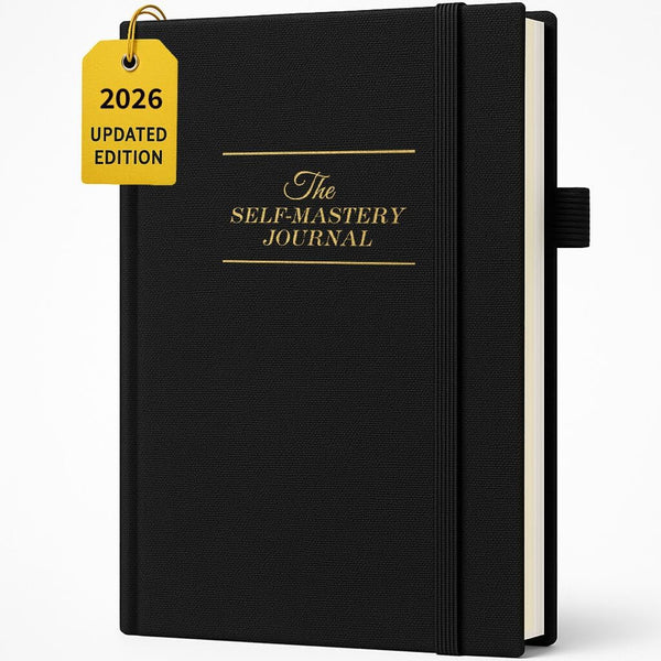 Self-Mastery Journal for Men 2025 - Gratitude Journal for Daily Reflection, Mindfulness, and Self-Care - Guided Manifestation Journals -