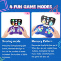Fast-Push Puzzle Games | Electronic Bounce Fidget Toys | Educational Early Learning for Ages 3-12 | Boys & Girls | Navy Blue | Birthday & Party Gifts