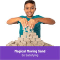 Kinetic Sand, Construction Site Folding Sandbox with 2Lbs Play Sand & Toy Truck, Sensory Toys for Kids Ages 3 and Up