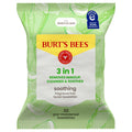 Burt'S Bees, Aloe Vera Face Wipes, for Sensitive Skin, Soothing Makeup Remover & Facial Cleansing Towelettes, 30 Count (1 Pack)