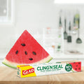 Glad 50% Plant-Based Cling N Seal Food Wrap, 200 Square Foot Roll (Package May Vary)