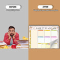 Weekly Planning To-Do-List Pad, 52 Undated Sheets for Daily To-Do Lists, Habit Tracking, Academic Scheduling, and Productivity Goals - Perfect for
