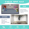 Waterproof Silicone under Sink Mat 31'' X 22'' Shelf Liner for Kitchen and Bathroom, Cabinet and Counter Protector, Storage and Organizers, Litter
