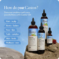 Sky Organics Castor Oil - USDA Certified Organic Hair Oil for Hair Growth, Skin, Face, Eyelashes - Cold Pressed & Hexane Free - Pure Organic