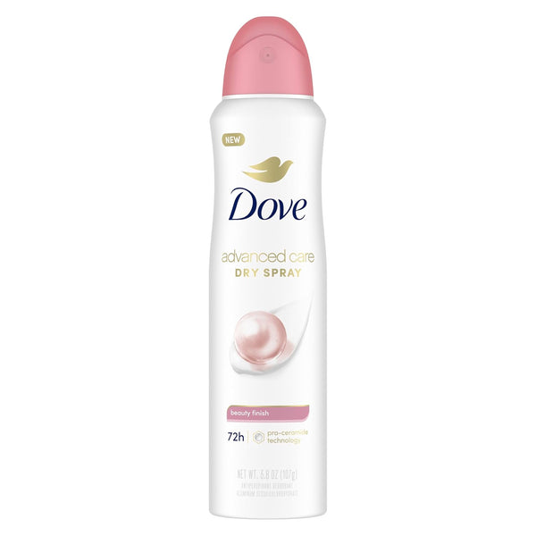 Dove Advanced Care Antiperspirant Deodorant Spray Beauty Finish to Help Skin Barrier Repair after Shaving by Boosting Skin'S Ceramide Levels