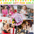 AIPRIDY 208 Pieces Charm Bracelet Making Kit,Unicorn Mermaid Crafts Gifts Set Can Inspires Imagination and Creativity,Jewelry Making Kit Perfect