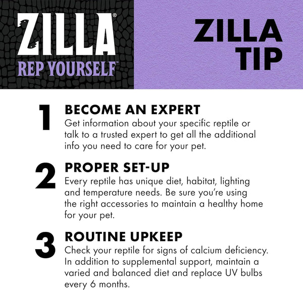 Zilla Calcium Supplement Spray 8 Oz.