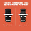FREAKMOUNT Magnetic Motorcycle Phone Mount - Compatible with Harley Davidson - Premium Billet Aluminum Holder for Gas Tank, High-Speed Magnet