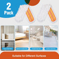Microfiber Mop Pads 2 Pieces Just Fit CLEANHOME 36" Industrial Dust Mop: B08R3F1Zzm,Yellow