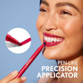 COVERGIRL Outlast, 65 Natural Blush, Lipstain, Smooth Application, Precise Pen-Like Tip, Transfer-Proof, Satin Stained Finish, Vegan Formula, 0.06Oz