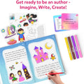 Skillmatics Storybook Art Kit - Create Fairytale Stories, DIY Craft & Writing Kit with 300+ Stickers, Scrapbooking & Journal Activity, Gifts for