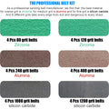 24 Pcs 1/2" X 12" Replacement Belt Kit for Work Sharp Original Knife & Tool Sharpener and Combo Knife Sharpener (WSKTS & WSKTS-KT) -