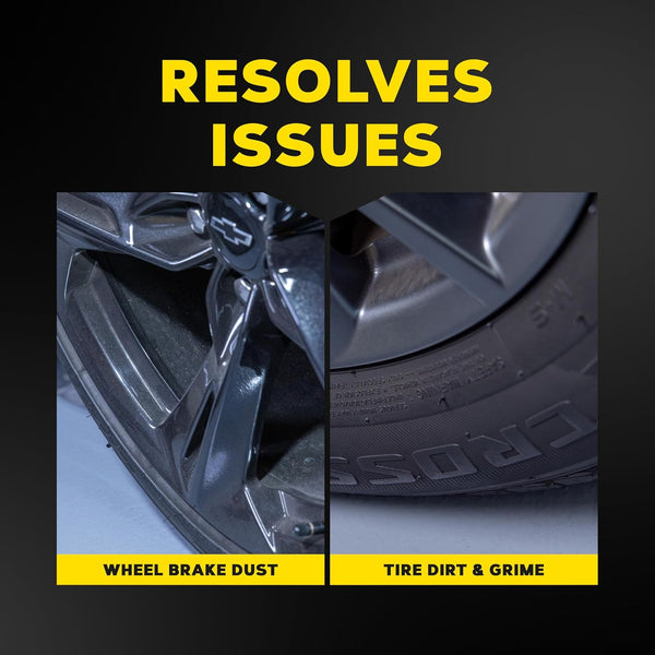 Meguiar'S Hot Rims Wheel & Tire Cleaner, Powers through Brake Dust & Grime â 24 Oz Spray Bottle