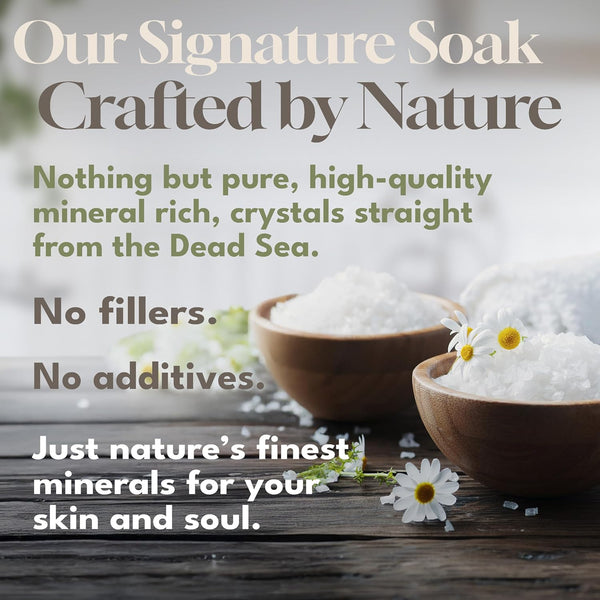 Dead Sea Warehouse – Amazing Minerals Dead Sea Bath Salts – 2 LBS – Highest Mineral Content – Natural Muscle Tension Relief 32 Ounce (Pack of 1)