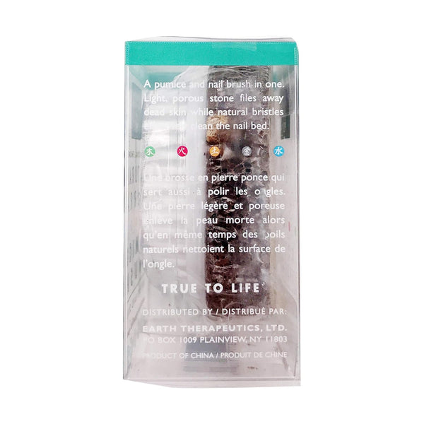 Earth Therapeutics Pumice Stone with Brush, 1 EA