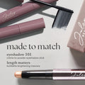 Julep Eyeshadow 101 Cream to Powder Waterproof Eyeshadow Stick, Charcoal Matte