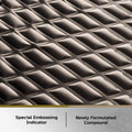 Siless Black 80 Mil (2Mm) 36 Sqft Car Sound Deadening Mat - Butyl Automotive Sound Deadener - Noise Insulation and Vibration Dampening Material