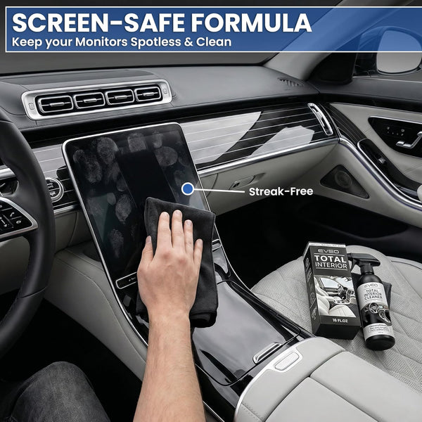 Screen Cleaner Spray - TV Screen Cleaner Spray and Wipe, Computer Screen Cleaner for Electronic Devices: TV, Laptop, Iphone, Ipad, Computer,