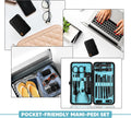 Utopia Care - Manicure Kit for Women and Men, Manicure Set with Nail Clippers or Nail Kit Includes Fingernail & Toenail Clippers,18-Pcs Pedicure