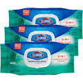 Clorox Disinfecting Wipes, Bleach Free, Household Essentials, Fresh Scent, Moisture Seal Lid, 75 Cleaning Wipes, Pack of 3 (New Packaging)