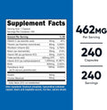 Nutricost Vitamin B Complex 462Mg, 240 Capsules - with Vitamin C - Energy Complex