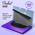 MAREE Oil Blotting Sheets for Face (100 Sheets) - Mineral Blotting Papers for Face with Bamboo Charcoal - Maximum Absorption & Shine Control -