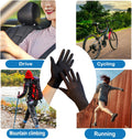 Women'S Summer-Sun-Protection-Cycling-Gloves Touchscreen Full Finger Driving Gloves Outdoor UPF 50+ Protection