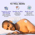 Klova Sleep Support Patches with Ashwagandha, L-Theanine, Hops, Melatonin, Valerian, GABA and Other Natural Ingredients: for Falling Asleep